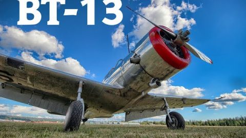 BT-13 Walk Around: The Plane That Trained The Most Pilots In WWII | World War Wings Videos