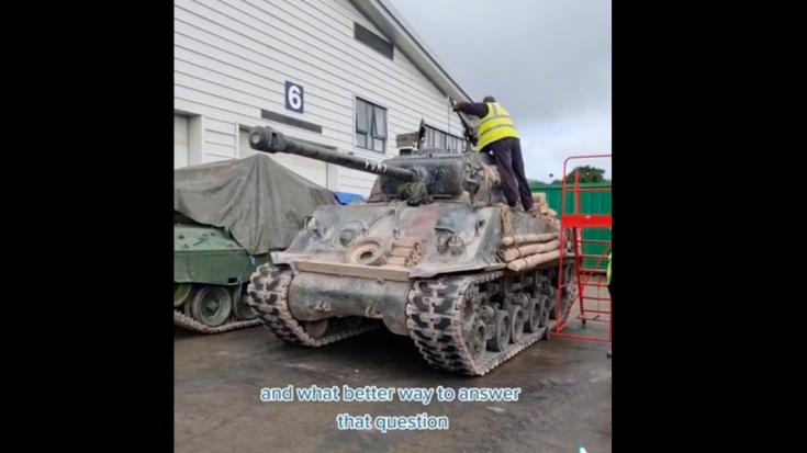 SHERMAN M4A2E8 FURY Inside Look | World War Wings Videos