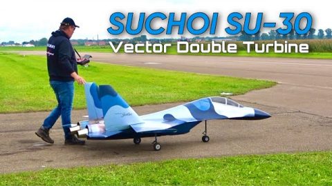 Huge RC Su-30 Turbine Jet Takes Flight | World War Wings Videos
