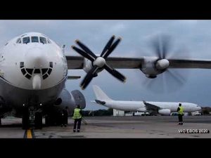Antonov AN-22A Startup and Departure