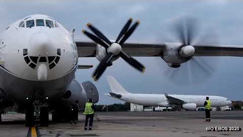 Antonov AN-22A Startup and Departure | World War Wings Videos