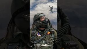 F-16 Barrel Roll In Another Pilot’s Perspective