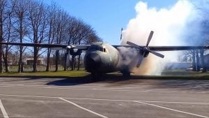 C-160 Transall’s First Engine Start In 10 Years