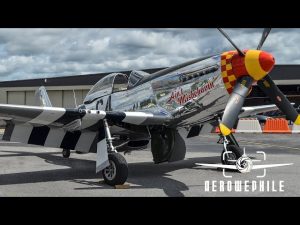 P-51D Mustang Startup and Flyby