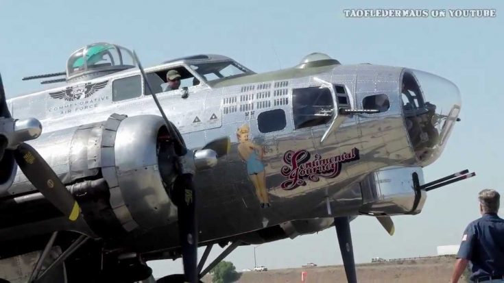B17 Bomber Start-up and Take-off | World War Wings Videos