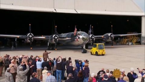 Restored B-29 takes to the air | World War Wings Videos