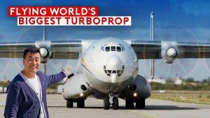 Flying The World’s Biggest Turboprop Plane