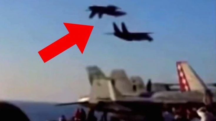 Dangerous Stunt Over Aircraft Carrier | World War Wings Videos