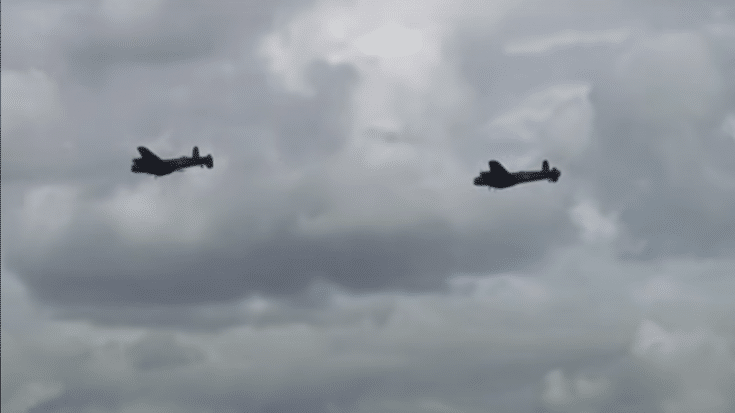 Last Two Airworthy Lancasters Starts Up And Takes Off | World War Wings Videos