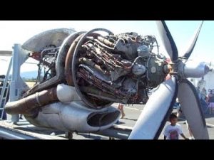 Old RADIAL ENGINES Cold Starting Up and Loud Sound