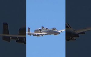 F-35 and A-10 Both Firing Off Rounds In This Clip