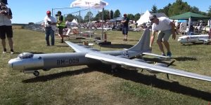 HUGE B-36 RC Peacemaker Takes Off
