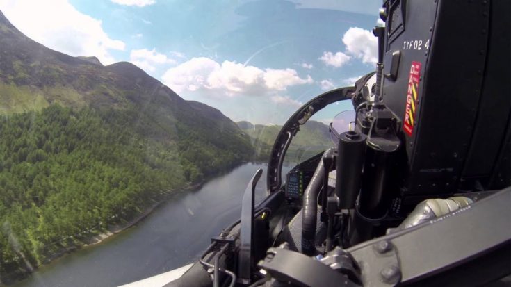 Flying the Typhoon Through the Mach Loop at Low Level | World War Wings Videos