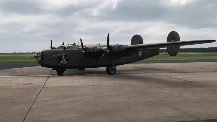 CAF’s B-24 Diamond Lil Startup and Takeoff | World War Wings Videos