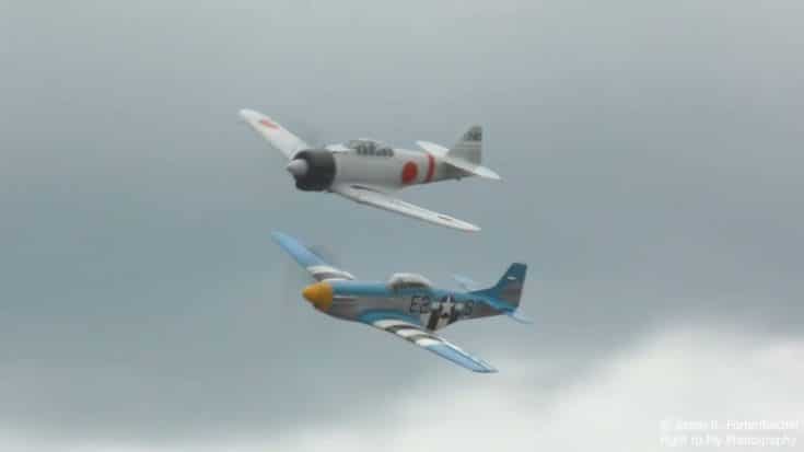 Tora Zero and P-51D Mustang vs. Jet Truck “Hot Streak II” | World War Wings Videos