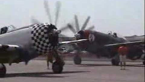 P-47s Start-Up In Michigan | World War Wings Videos