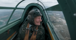 101-Year-Old Veteran Loops Legendary WW2 Aircraft