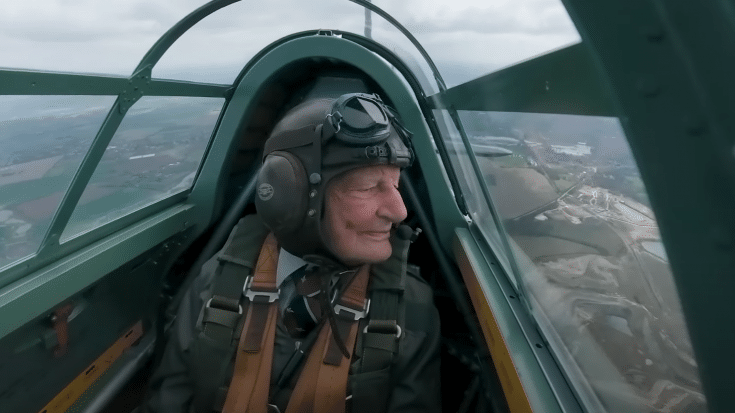 101-Year-Old Veteran Loops Legendary WW2 Aircraft | World War Wings Videos