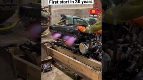 Rolls-Royce Tank Engine First Startup In 30 Years | World War Wings Videos