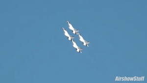 USAF Thunderbirds at Edwards AFB