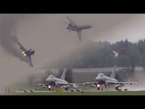 Eurofighter Typhoon SCRAMBLE, INTERCEPT & DOGFIGHT Demo