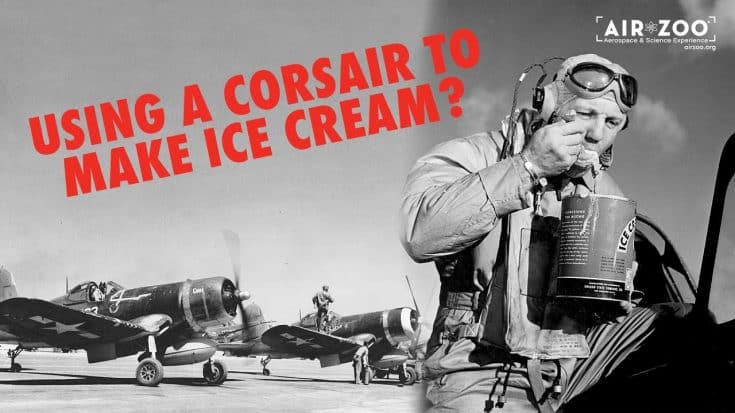 How Marines Used The Corsair To Make Ice Cream | World War Wings Videos