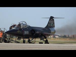 F-104 Starfighter Awesome J79 HOWL over Italy