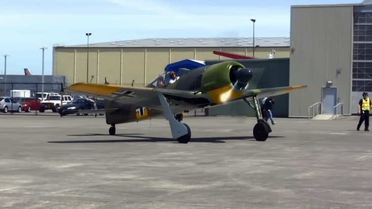 Original Fw-190 with BMW-801 Engine Starts Up and Takes Off | World War Wings Videos