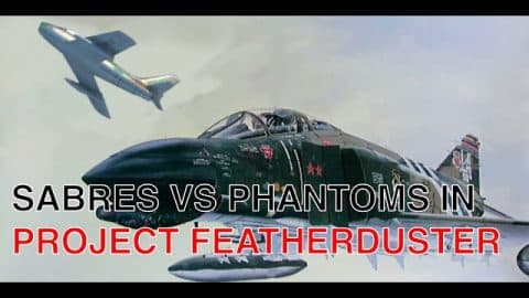 FEATHER DUSTER: Phantoms And Starfighters Dogfight With F-86 Sabres To Prepare For Vietnam, 1965 | World War Wings Videos