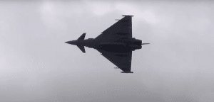 RAF Typhoon Pilot Does Incredible Negative-G Maneuvers
