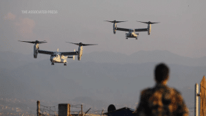 U.S. Grounds All V-22 Ospreys Amid Crash Investigation