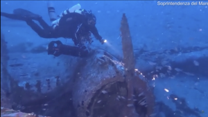 Missing P-38 Found 40ft Underwater Off Italian Coast After 80 Years