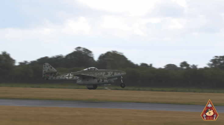 Unbelievable Sight! Me 262 Lands @ Coningsby with P-51 and Spitfire | World War Wings Videos