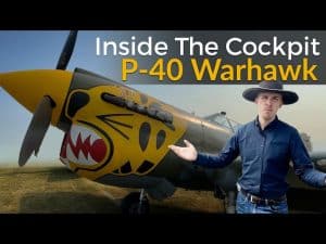 Important Things Inside The Cockpit of A P-40 Kittyhawk