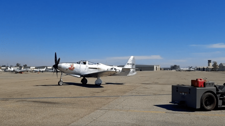 Newly-Restored P-63 Kingcobra ‘Fatal Fang’ Starts Her Engine | World War Wings Videos