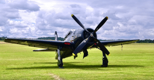 F8F Bearcat Starts and Takes Off