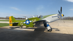 Cranky P-51D Mustang Engine Start
