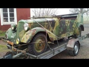 Finding German WW2 Vehicles In Barns