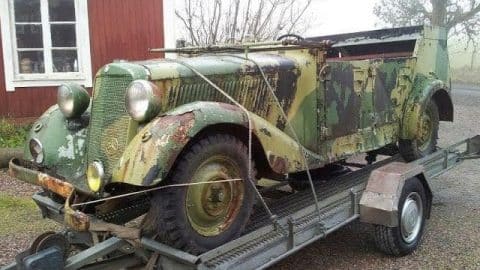 Finding German WW2 Vehicles In Barns | World War Wings Videos