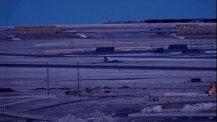 B-1 Bomber Crashes at South Dakota Air Force Base | World War Wings Videos