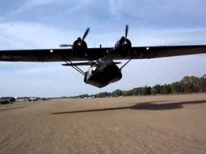 Extremely Low PBY Catalina Fly By
