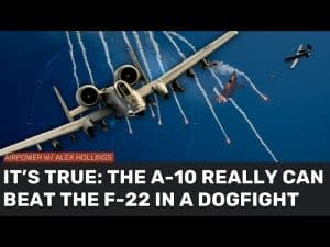 A-10s Can Beat F-22s In Dogfights. Here’s Why