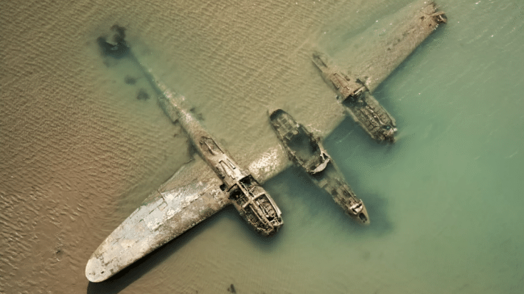 Forgotten P-38 Found On A Beach | World War Wings Videos