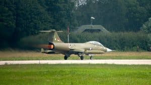 F-104 Starfighter Howls And Takes Off