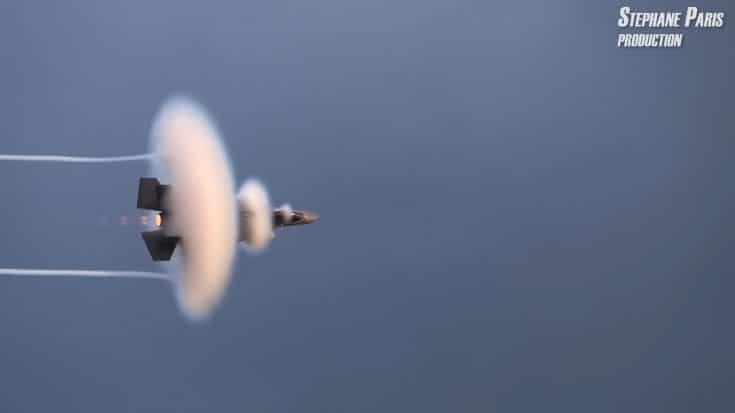 F-35 Shows Us The Best Sonic Boom Yet | World War Wings Videos