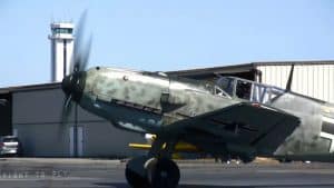 Bf 109 Has Smoky Engine Runs