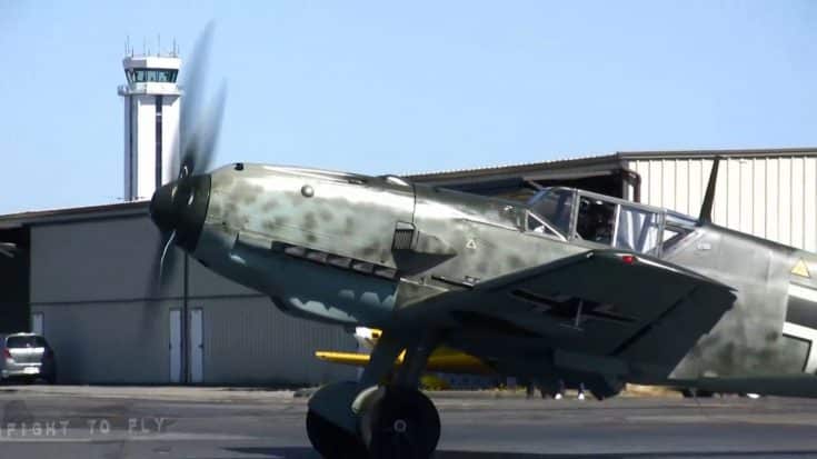 Bf 109 Has Smoky Engine Runs | World War Wings Videos