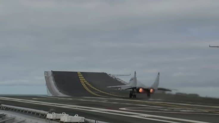 MiG-29K Pulls Off A Short Takeoff | World War Wings Videos