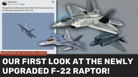 A First Look At The F-22’s 16-Billion Upgrade | World War Wings Videos