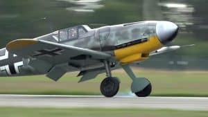 Bf-109 G6 Full Landing Approach